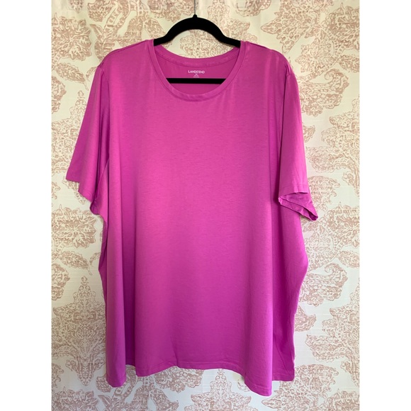 Lands' End Tops - Lands End Women’s T-Shirt Short Sleeve Crew Neck